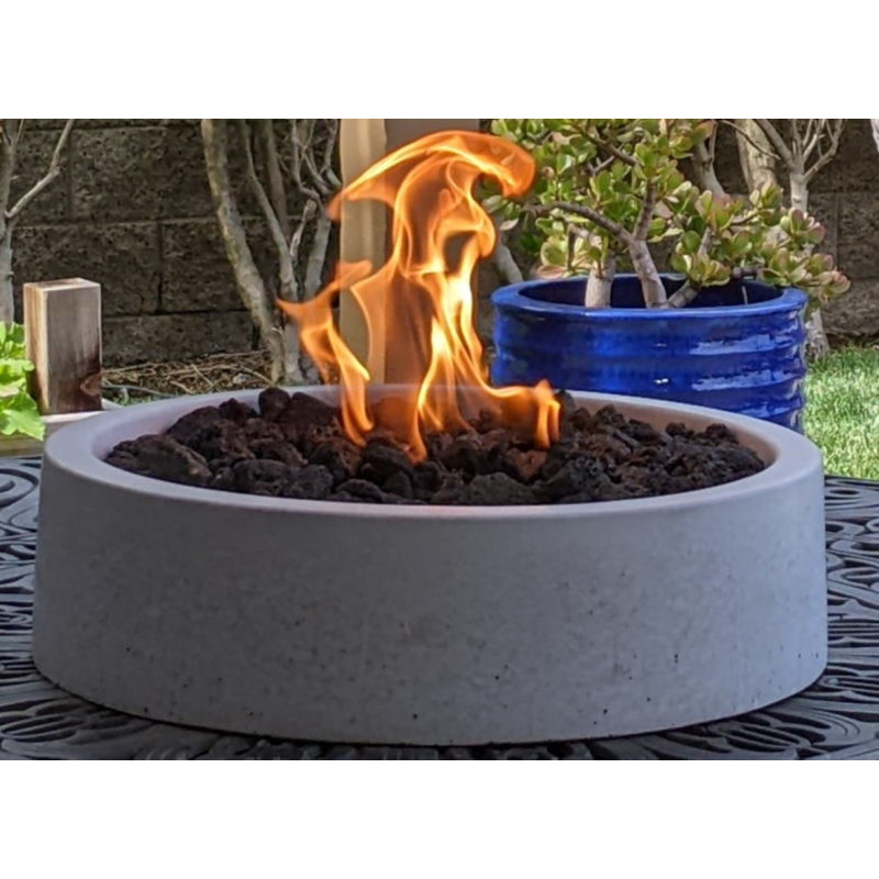 Fire Topper Stone Propane Outdoor Tabletop Fireplace & Reviews Wayfair